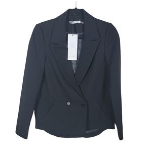 NWT See U Soon Womens Black Blazer Size S/M
